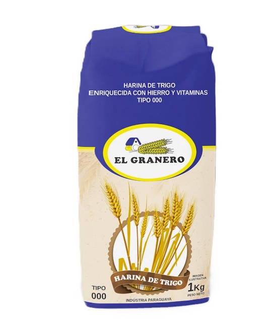 Harina El Granero 000 1kg campo 9